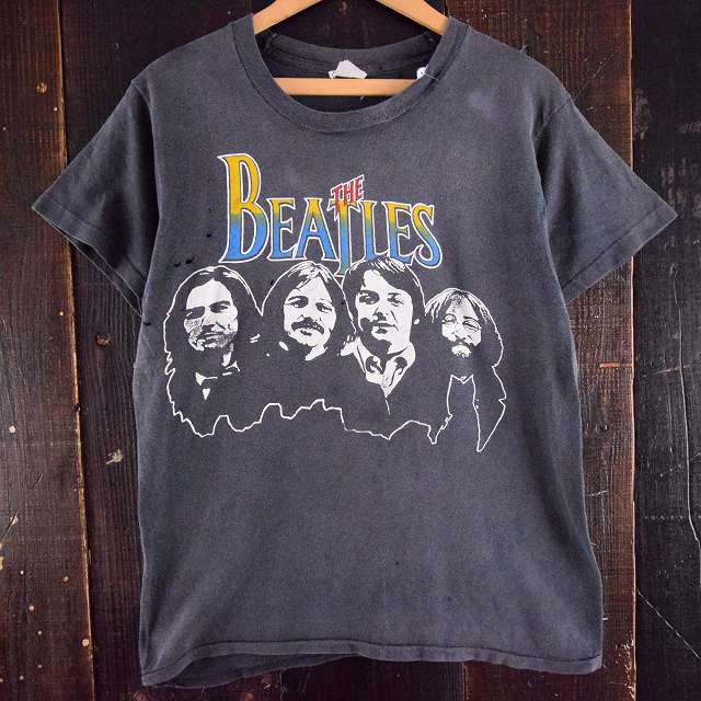 80's THE BEATLES バンドTシャツ 80年代 ビートルズ ジョン リンゴ バンド バンt｜ ビンテージ古着屋Feeet 通販