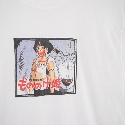90 S もののけ姫 Usa製 ジブリ映画tシャツ 90年代 ムービー アニメ