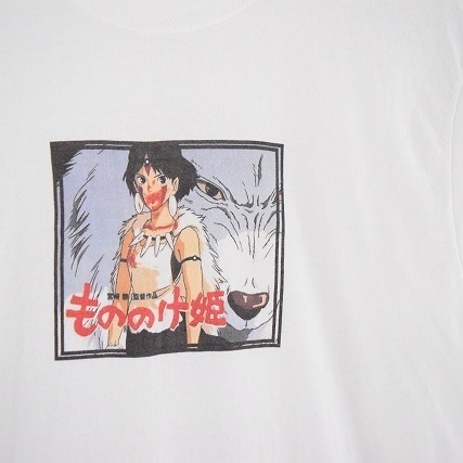 90 S もののけ姫 Usa製 ジブリ映画tシャツ 90年代 ムービー アニメ ビンテージ古着屋feeet 通販 名古屋 大須 メンズ