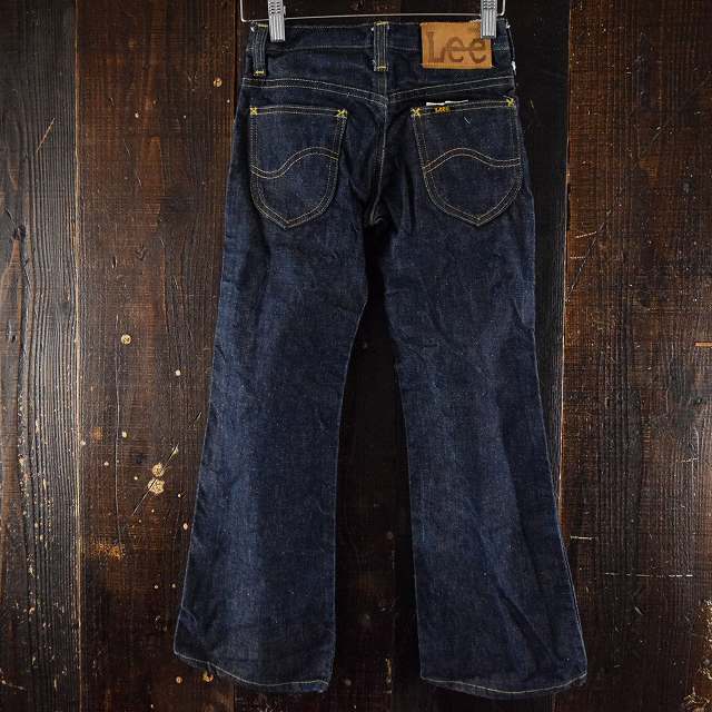 70's Lee 205 デニムパンツ KIDS SIZE -DEADSTOCK 70年代 リー ブーツカット デッドストック デニムパンツ