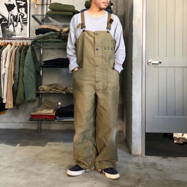 40's U.S.NAVY N-1 デッキパンツ