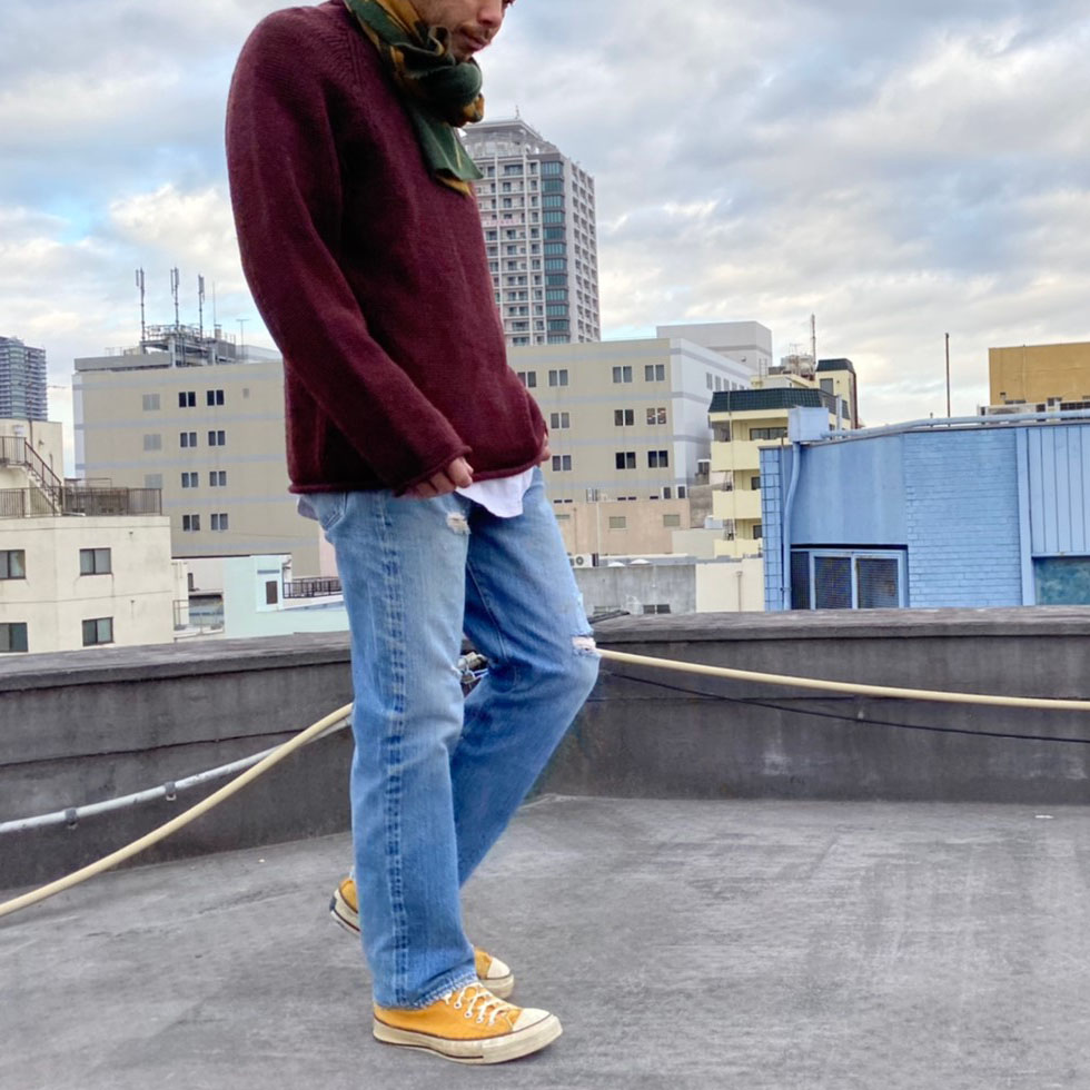 60s 70s Levi's501 リーバイス501 BIGE ジーンズ デニム