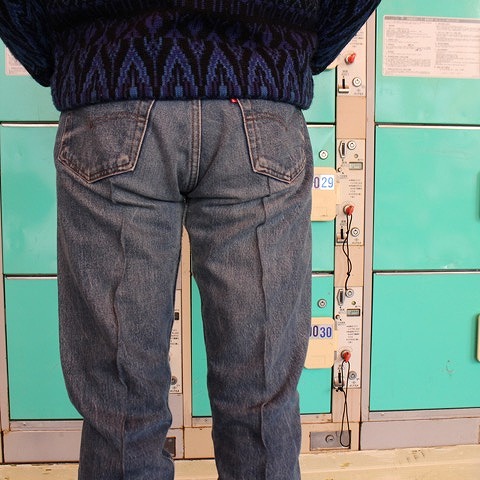 Feeet2nd ORIGINAL Levi's 501 USA製 Remake Center Press Denim Pants W31