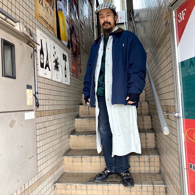 60's CARTER'S Gray Chambray Duster Coat60年代 カーターズ