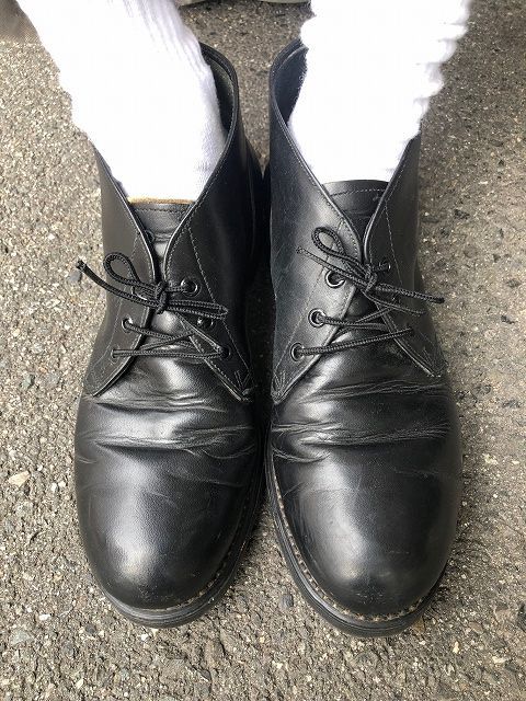 U.S NAVY 70s Leather Chukka Boots