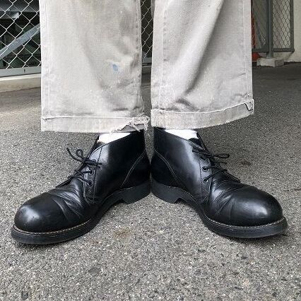 U.S NAVY 70s Leather Chukka Boots