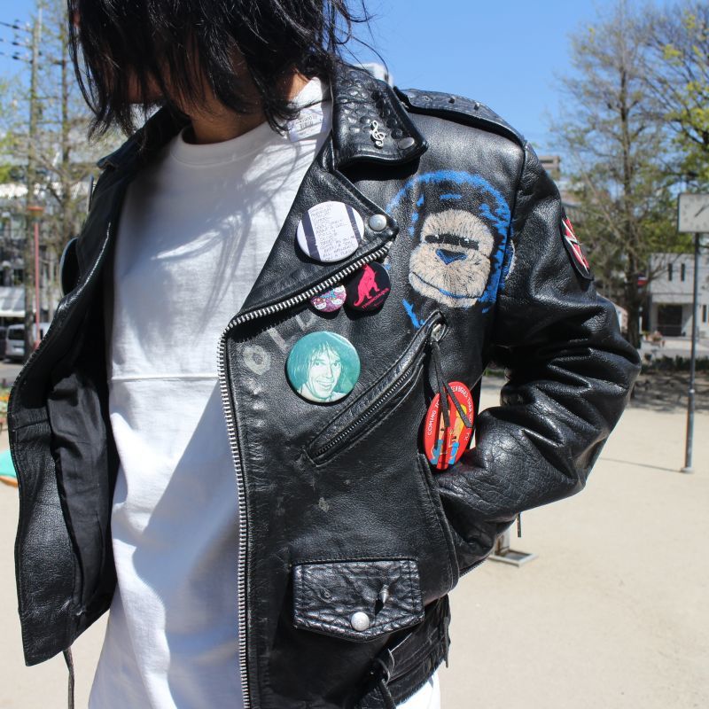【SALE】 Feeet2nd ORIGINAL Double riders jacket Handpainted 