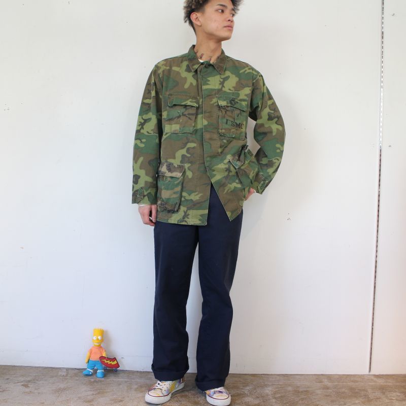 【SALE】 70's U.S.ARMY ERDL迷彩×LC-1迷彩 