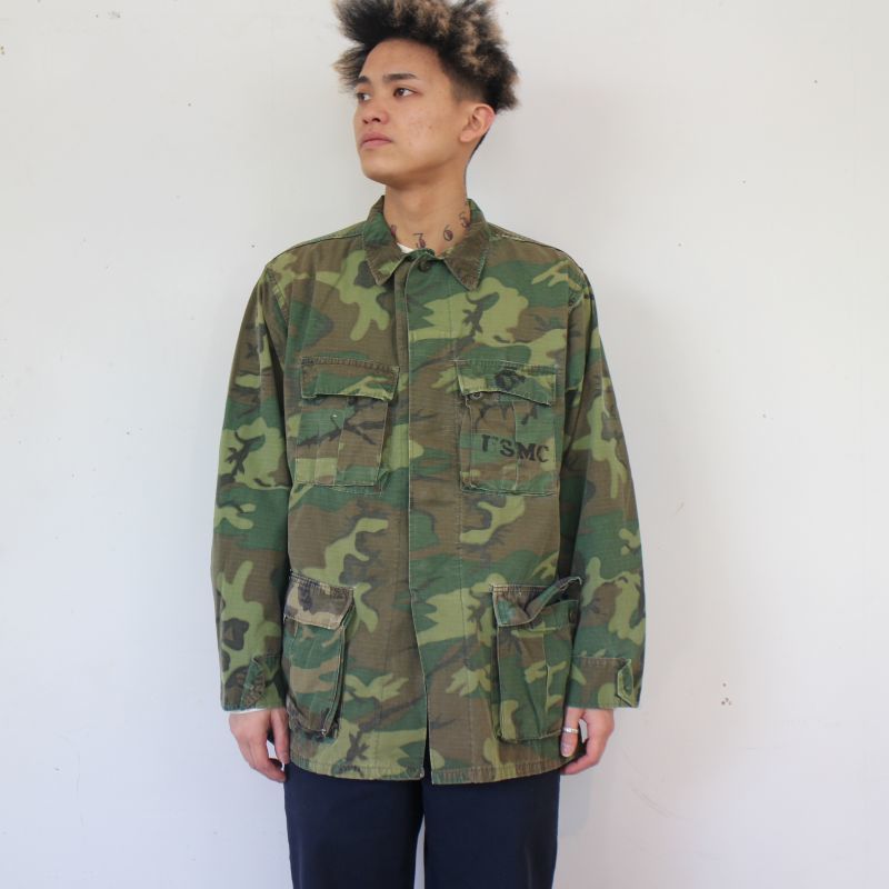 【SALE】 70's U.S.ARMY ERDL迷彩×LC-1迷彩 