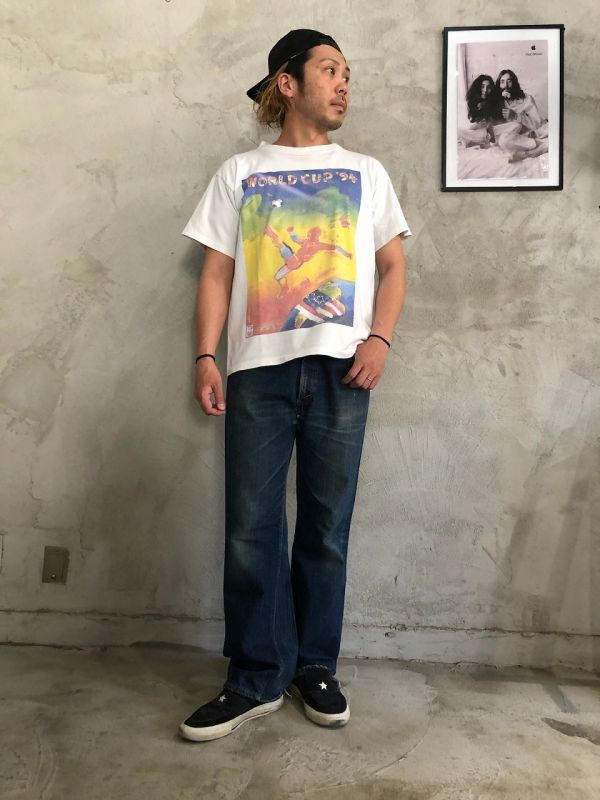 70's LEVI'S 517 BIGE デニムパンツ W36