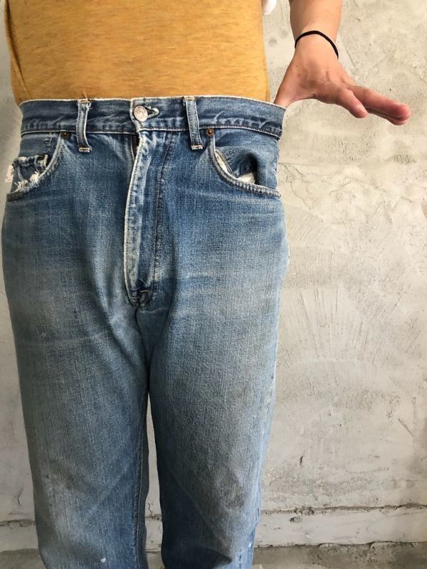 60's LEVI'S 502 BIGE