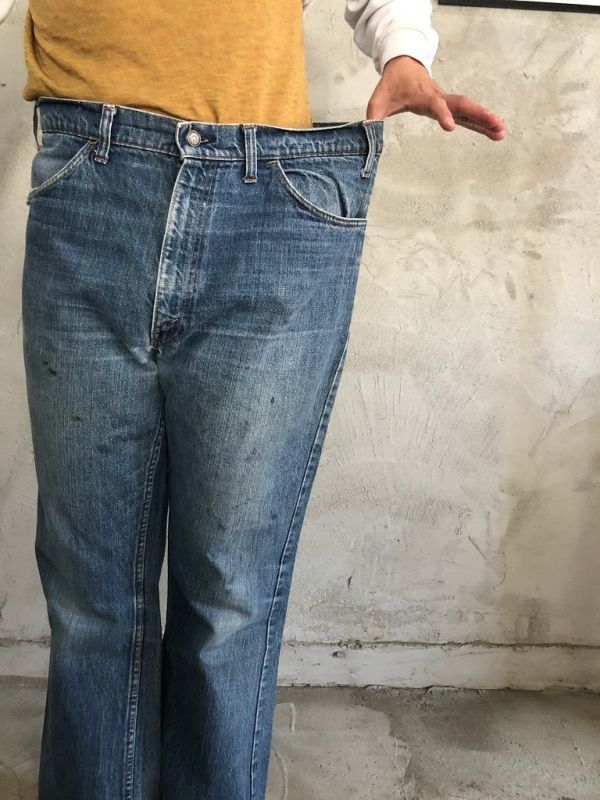 LEVIS VINTAGE 70s 646 BIG-E BOOT CUT