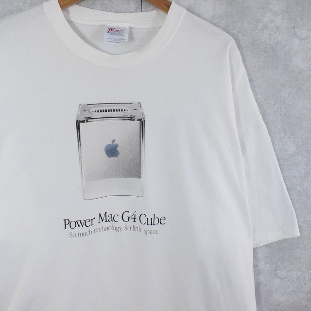 画像1: Apple "Power Mac G4 Cube" プリントTシャツ XXL (1)