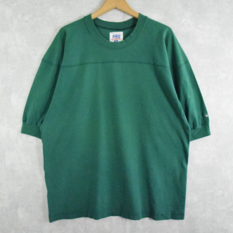 90's RUSSELL ATHLETIC PRO Cotton USA製 フットボールTシャツ L