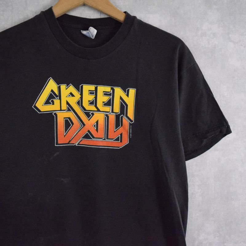 バンドtシャツ ロックT GREEN DEY グリーンデイ　ツアーt