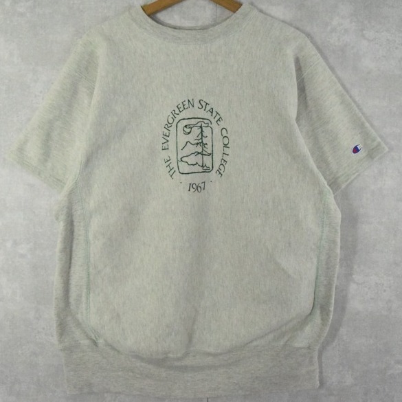 80's Champion REVERSE WEAVE トリコタグ USA製 グリーンステッチ XL