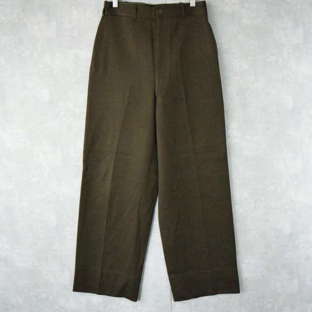50〜60's U.S.ARMY OFFICER'S TROUSERS ウィップコードスラックス W31