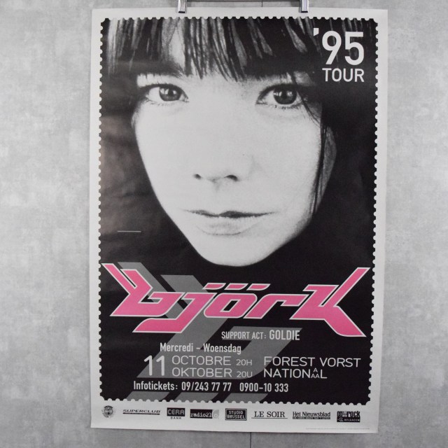 画像1: 1995 Bjork tour Poster (1)
