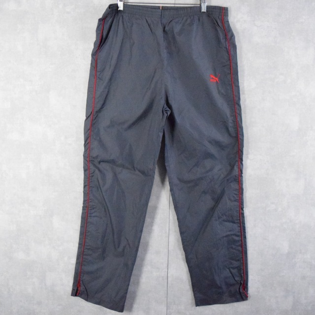 80's  PUMA  nylon  pants  size M