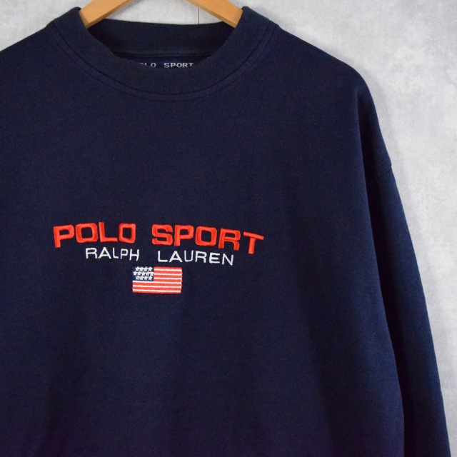 POLO RALPH LAUREN - 【ビッグ刺繍ロゴ、フリース◎】POLO Ralph