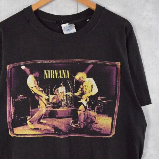 NIRVANA ニルバーナ  バンド Tシャツ  ミュージック Tシャツ　L