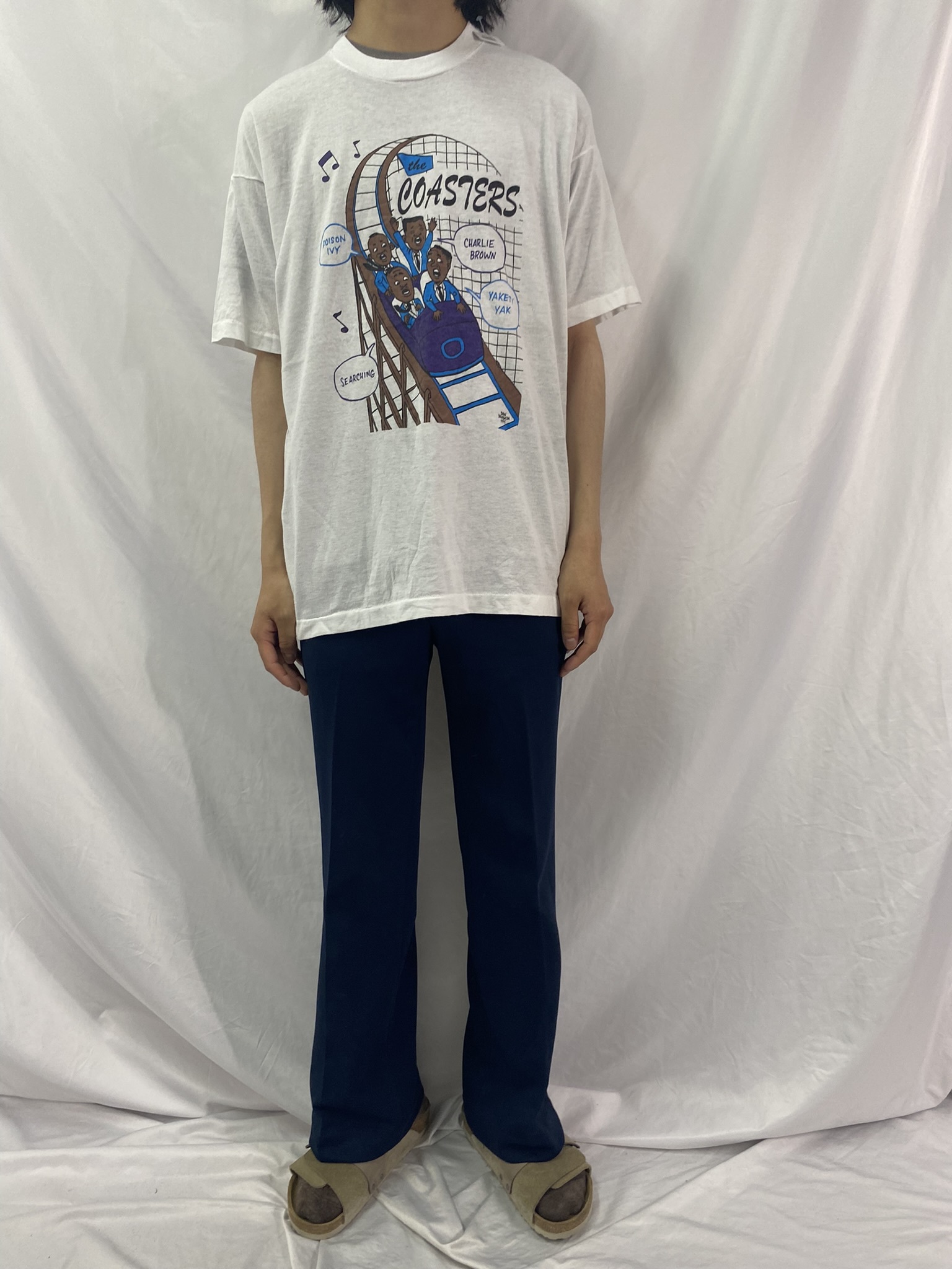 最大45%OFFクーポン 90's 原宿 古着 Betty's blue スプレーロゴ