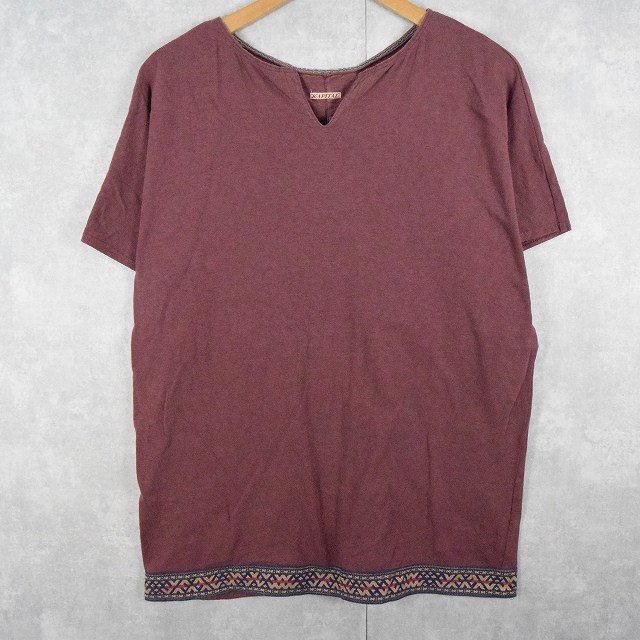 画像1: 【SALE】KAPITAL デザインTシャツ M (1)