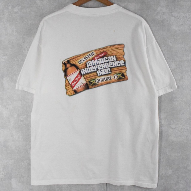 RED STRIPEジャマイカビールタンクトップ トップス