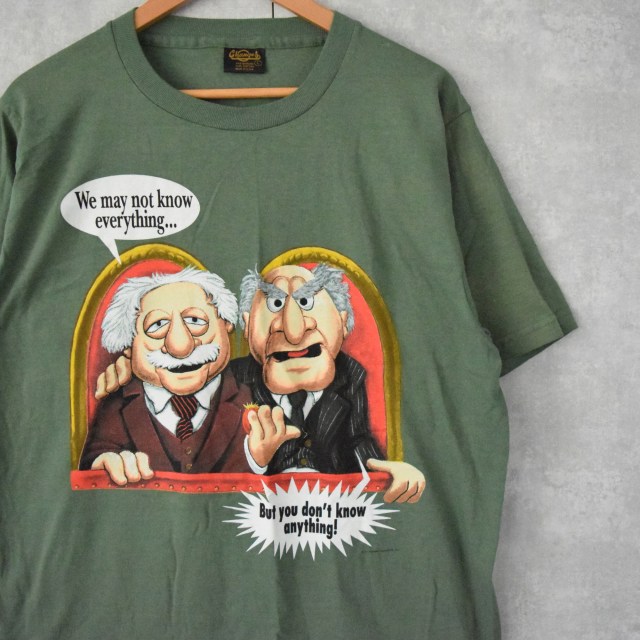 90's Statler and Waldorf USA製 キャラクタープリントTシャツ DEADSTOCK L