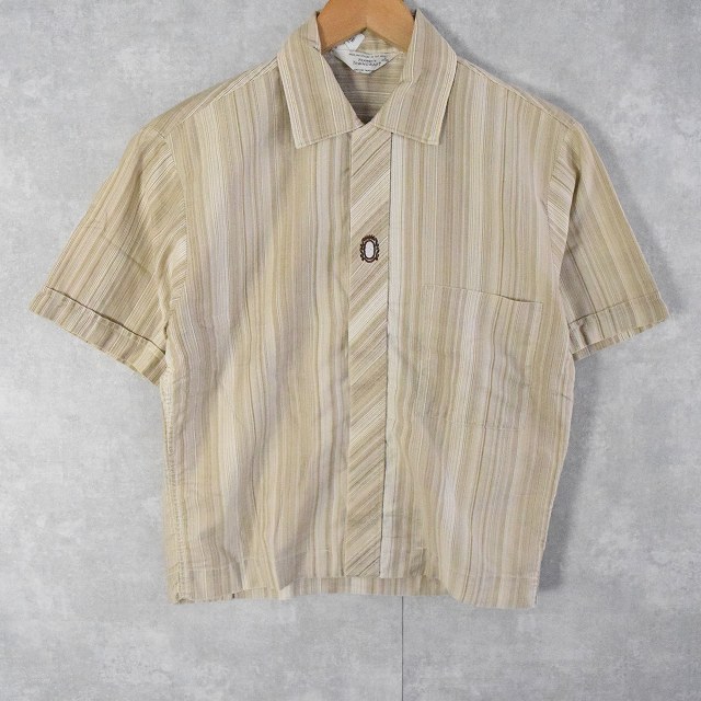 60年代 60s タウンクラフト ペニーズ 半袖 開襟 オープンカラーシャツ | ビンテージ古着屋Feeet 通販 名古屋 大須 メンズ