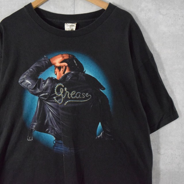 画像1: 90's USA製 Grease プリントTシャツ XL (1)