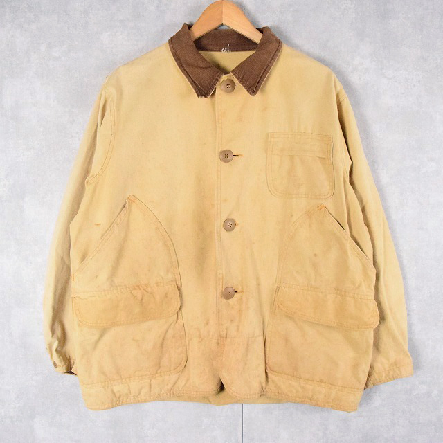 USA 50s Searsダックハンティングジャケット ブラウン XL aw70