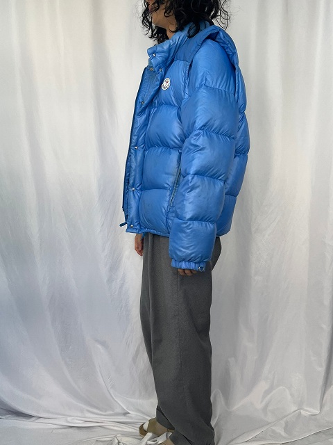 70〜80's MONCLER FRANCE製 ドッキングデザイン ダウンジャケット