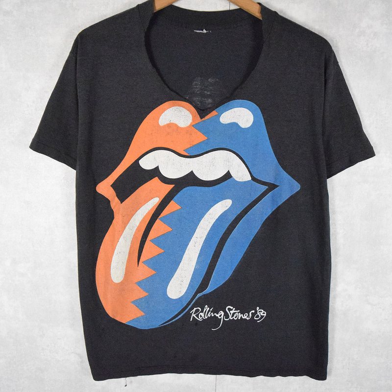 画像1: 1989 The Rolling Stones "THE NORTH AMERICAN TOUR" ロックバンドツアーTシャツ (1)