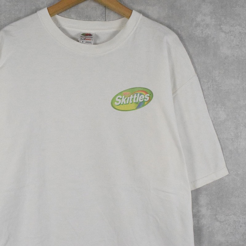 画像1: Skittles お菓子メーカーTシャツ XL (1)