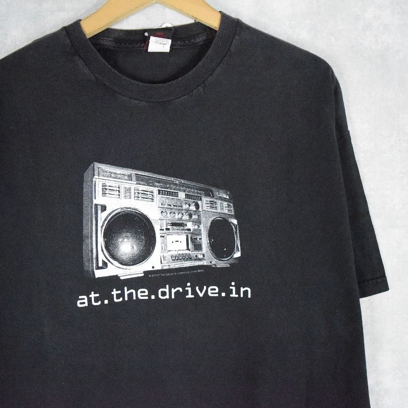 画像1: 2000's At The Drive-In ポストハードコアバンド プリントTシャツ BLACK XL (1)