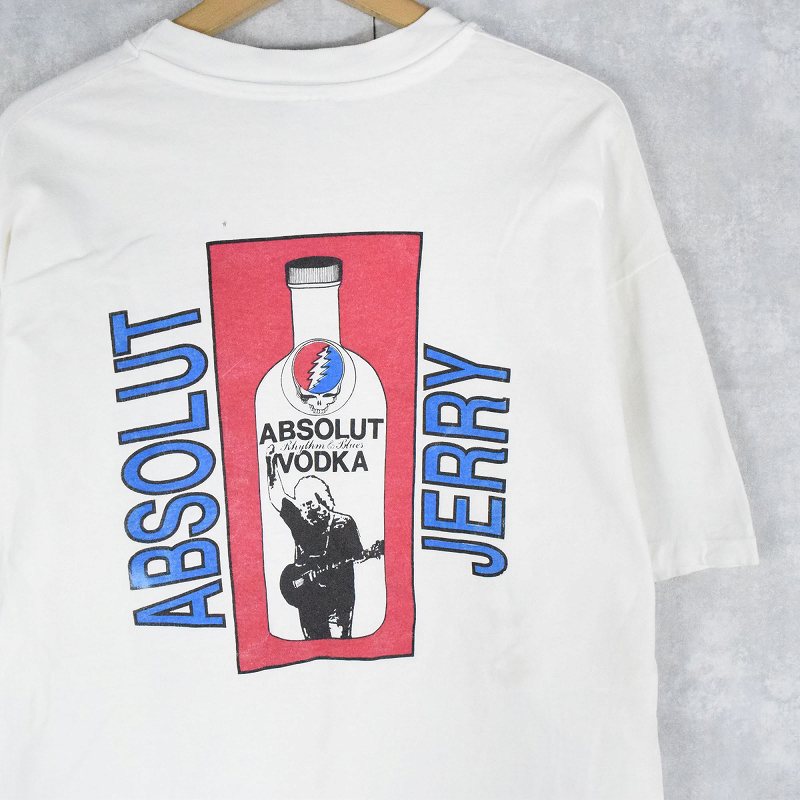 画像1: 90's ABSOLUT VODKA USA製 "ABSOLUT ROCK" ウォッカプリントTシャツ XL (1)