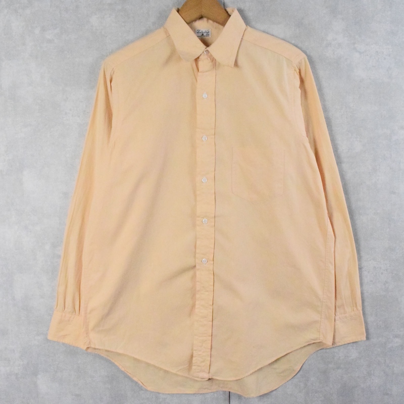 画像1: 50〜60's Tailorized コットンシャツ SIZE15 (1)