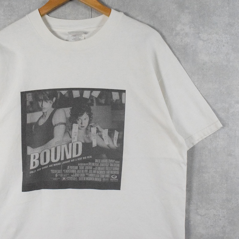 BOUND クライム映画プリントTシャツ L