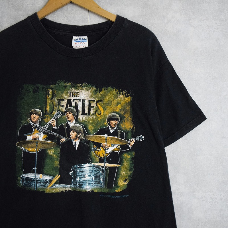 1998 THE BEATLES ロックバンドTシャツ BLACK L