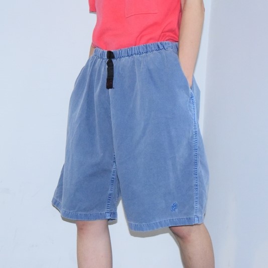 USA製】 グラミチ ショートパンツ ハーフパンツ 白 ロゴ 90年代