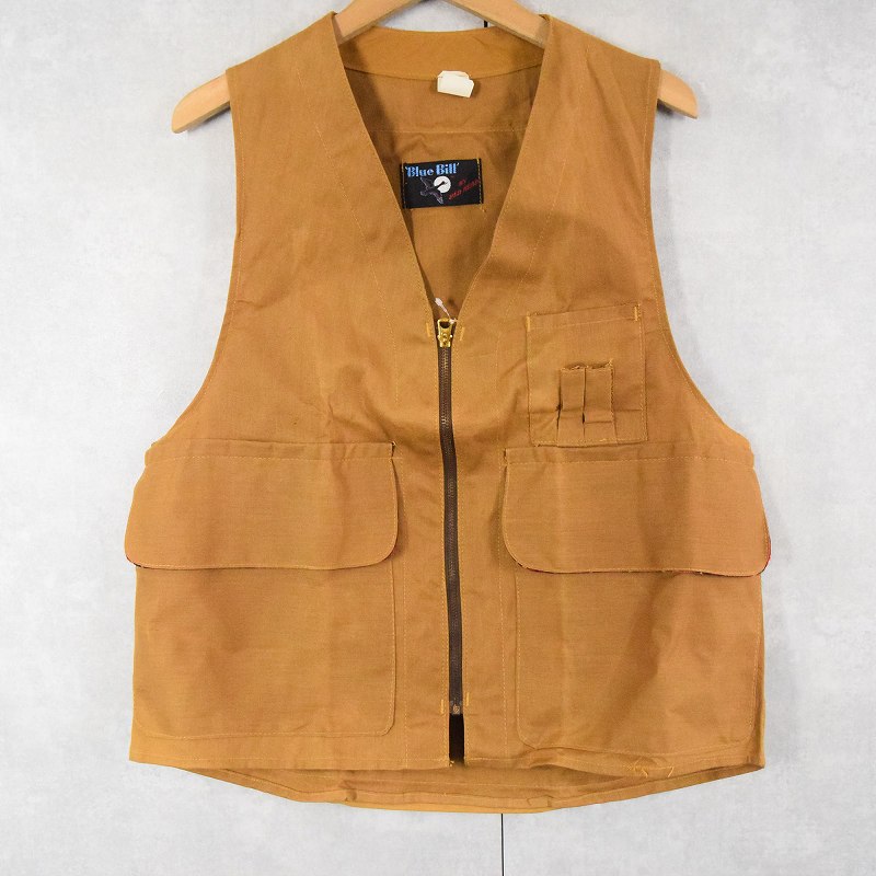 70's Blue Bill BY RED HEAD ダックハンティングベスト DEADSTOCK M