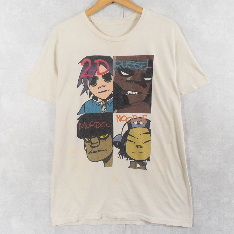 GORILLAZ ロックバンドTシャツ