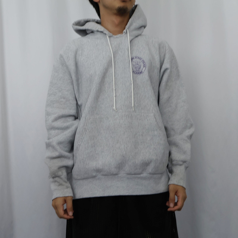画像3: 90's Lee REVERSE WEAVE TYPE "NEW YORK STATE POLICE ACADEMY" プリントスウェットフーディー XL (3)