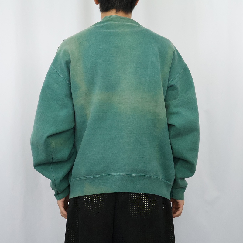 画像3: 90's FRUIT OF THE LOOM USA製 "VERMONT" 後染め プリントスウェット XL (3)