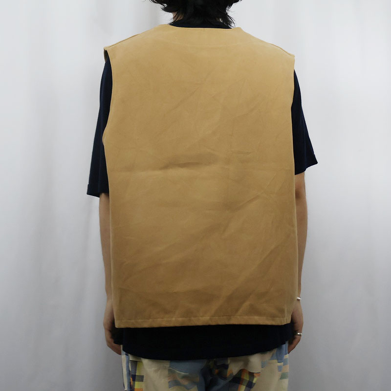 画像3: 2000's FILSON USA製 モールスキンベスト SIZE50 (3)