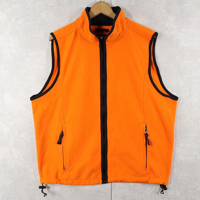 画像1: 90's Eddie Bauer EBTEK "POLARTEC" フリースベスト M (1)