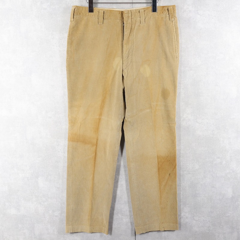 画像1: 50's〜 KEN'S CUSTOM TAILOR JAPAN製 コーデュロイパンツ W35 (1)