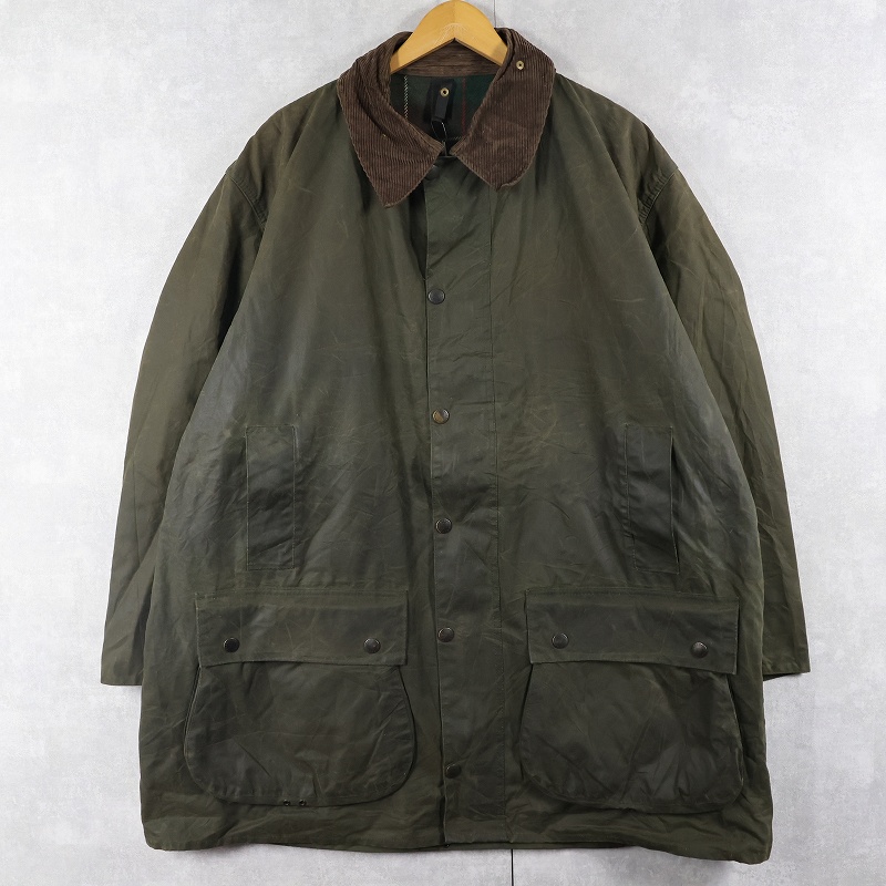 画像1: 90's Barbour ENGLAND製 "NORTHUMBRIA" オイルドジャケット 3ワラント (1)