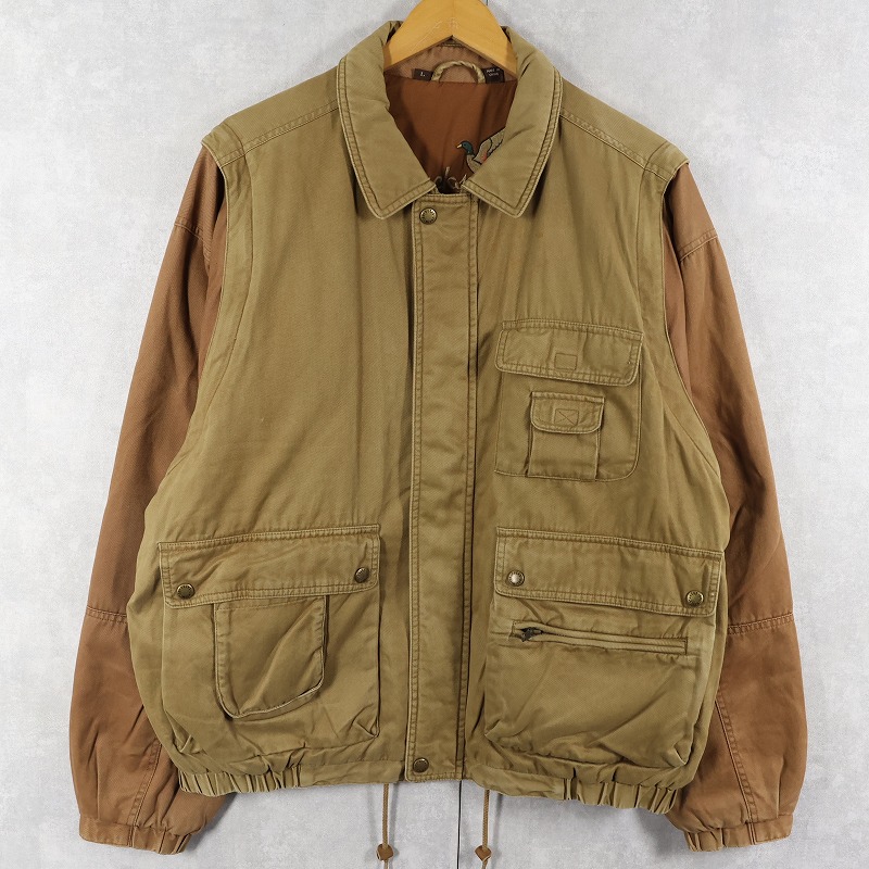 画像2: Ducks Unlimited 2WAY ドッキング 中綿入り ハンティングジャケット L (2)